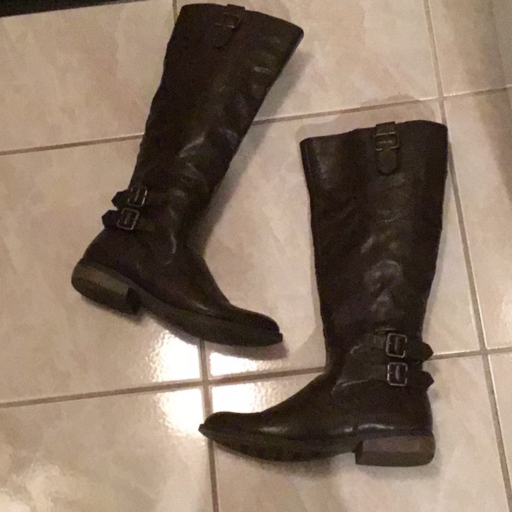 Dark Brown riding boots - Picture 3 of 8
